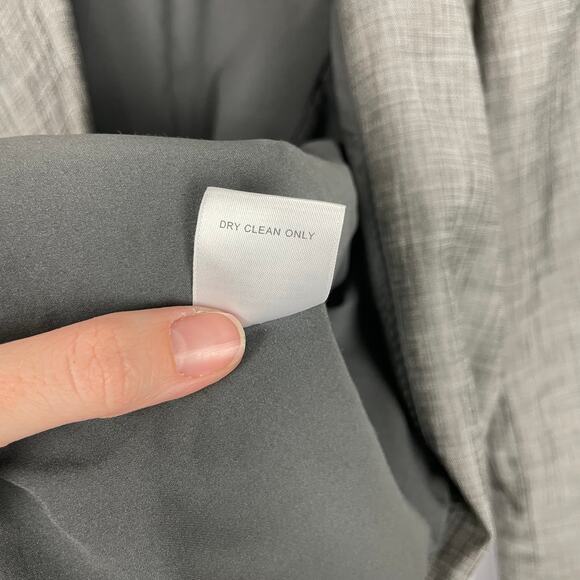 Classiques Entier | Gray & Black Blend Single Button Blazer Jacket - Picture 10 of 10